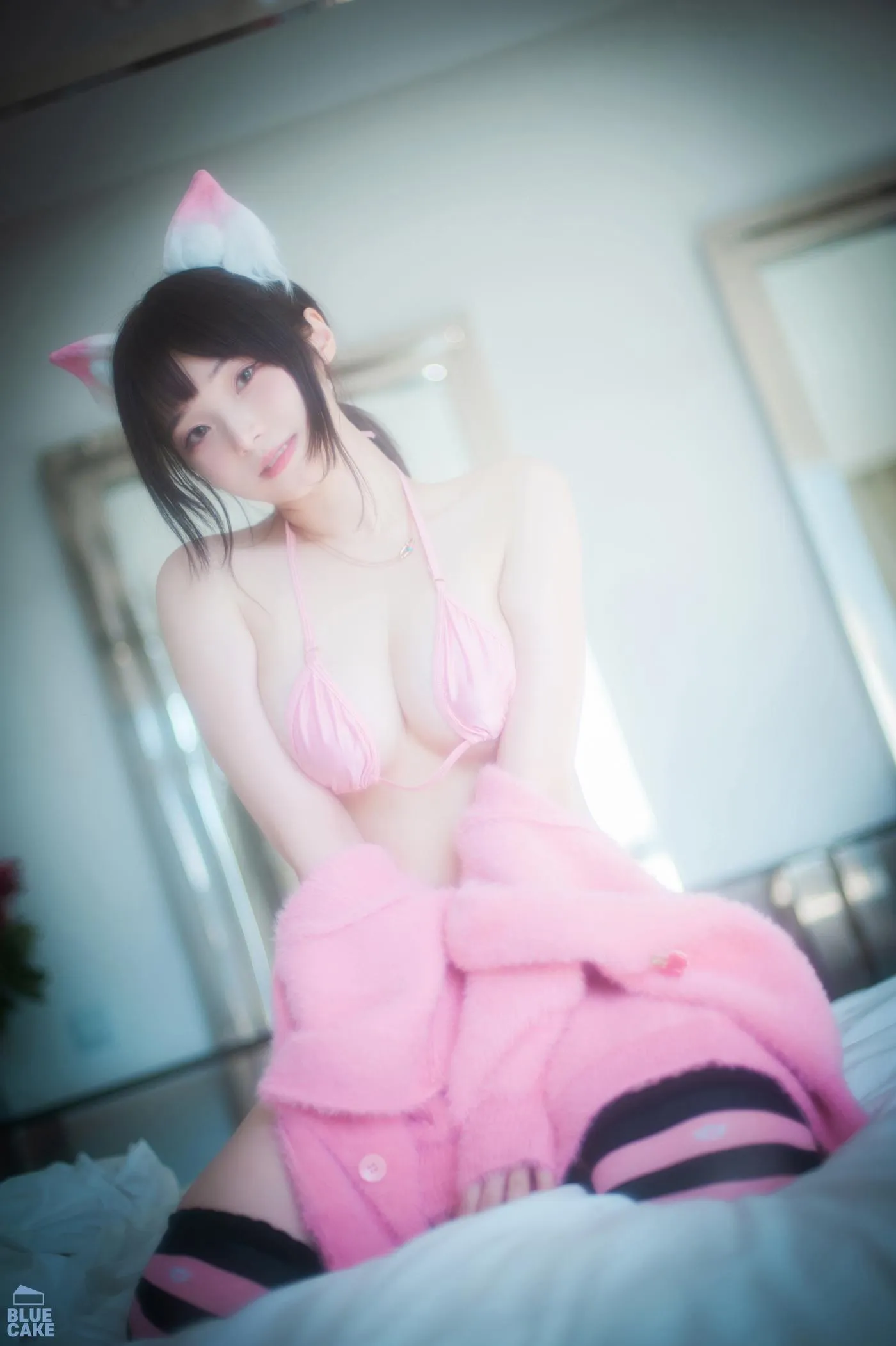 Bambi밤비 – NO.91 [BLUECAKE] Naughty Cats Pink  Mint RED[23] [55P]插图7
